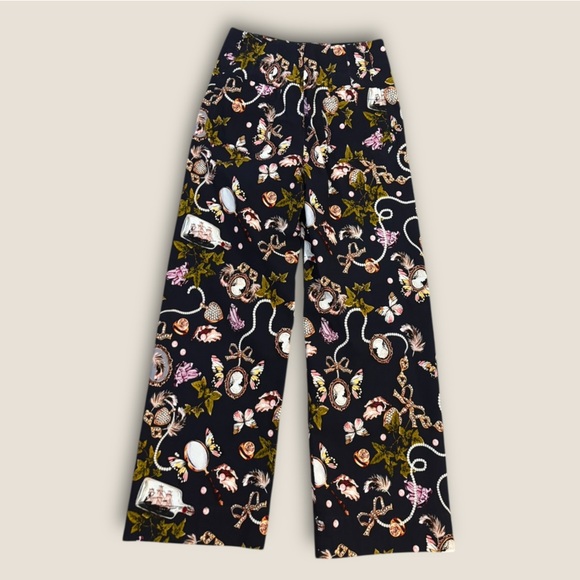 Anthropologie Maeve Colette Printed Pants Pearls - Picture 5 of 5